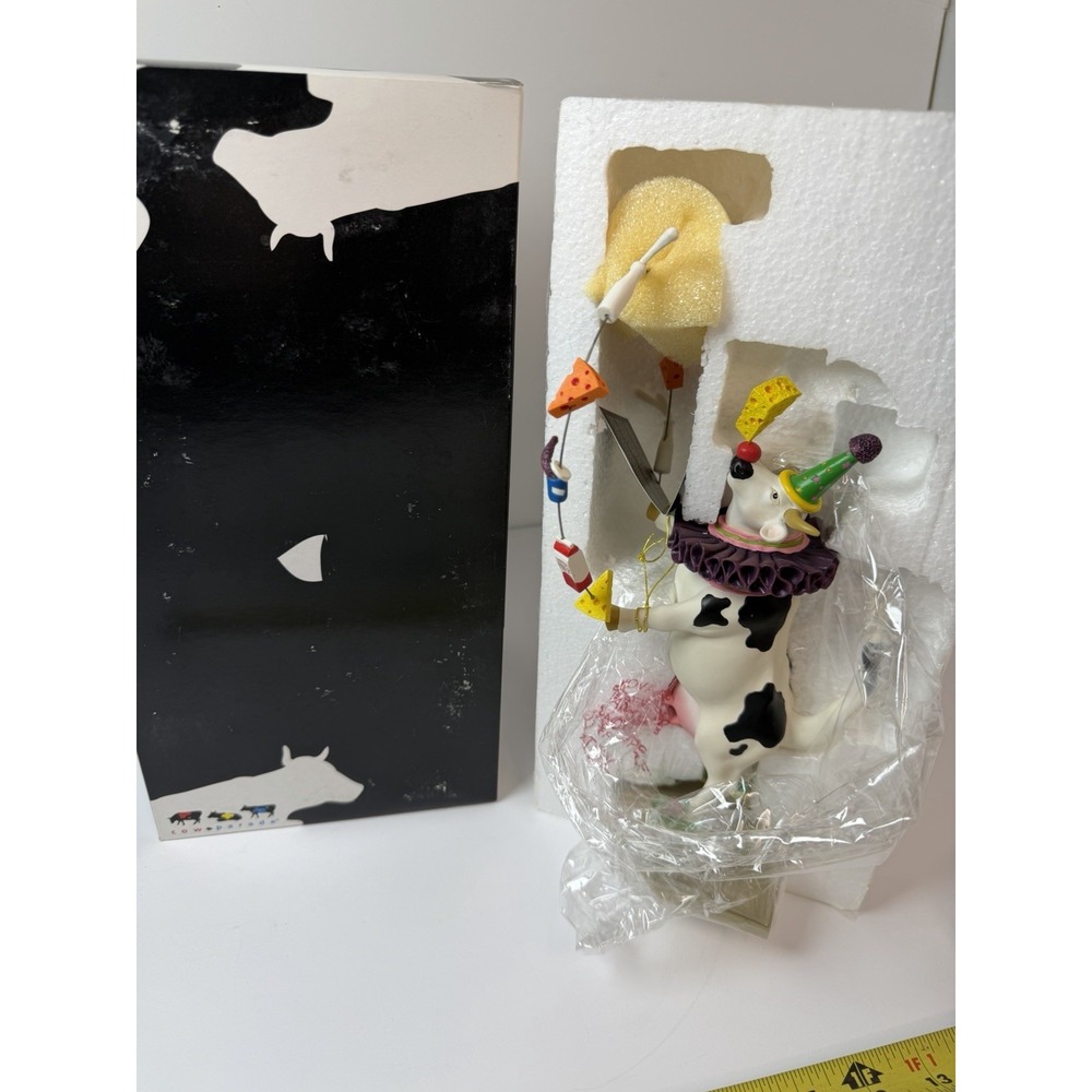 Cow Parade 7708 Circus Cown‎ 2004 Westland Giftware Figurine with Tag Box